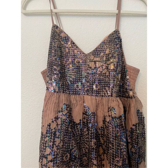 Anthropologie Let Me Be Deep-V Dress NEW NWT - Picture 5 of 10